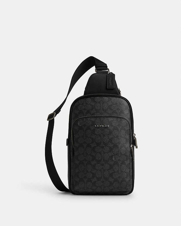 公式】コーチアウトレット | イーサン パック・シグネチャー キャンバス