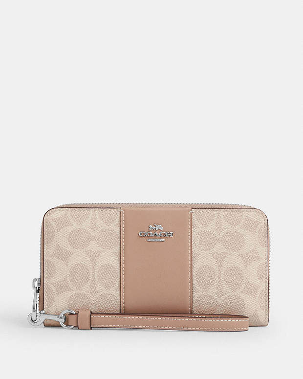 公式】コーチアウトレット | ロング ジップ アラウンド ウォレット