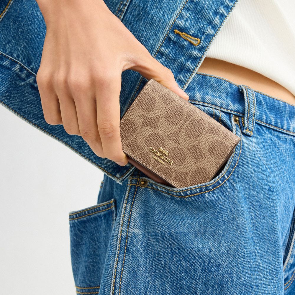 公式】コーチアウトレット | オリガミ スモール トライフォールド