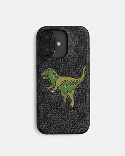 公式】COACH – コーチ | IPHONE 16 PRO フォリオ・シグネチャー キャンバス