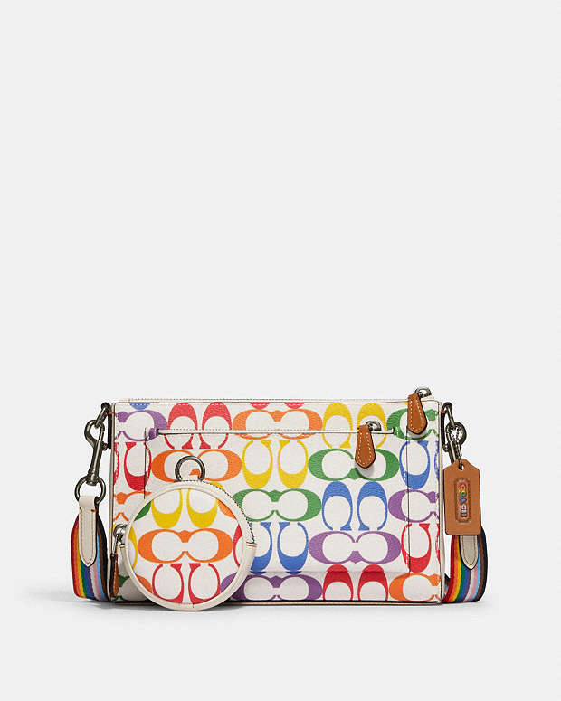 公式】コーチアウトレット | ホールデン クロスボディ・レインボー