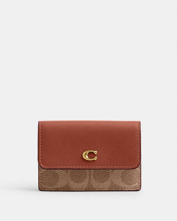 公式】COACH – コーチ | ミニ トライフォールド ウォレット