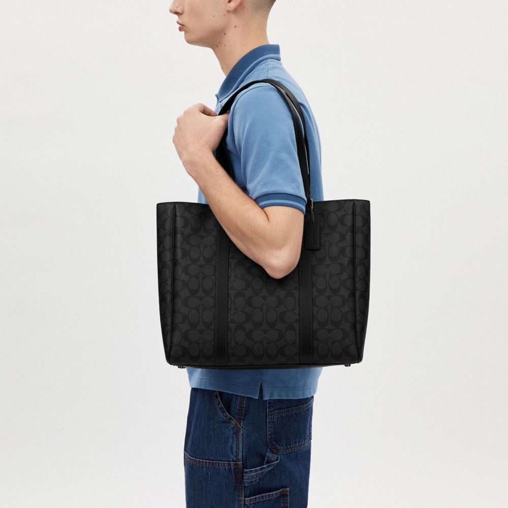 公式】コーチアウトレット | ハドソン ダブル ハンドル トート