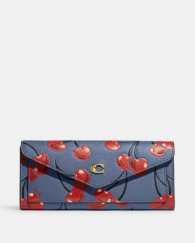 公式】COACH – コーチ | ウィン ソフト ウォレット ウィズ チェリー