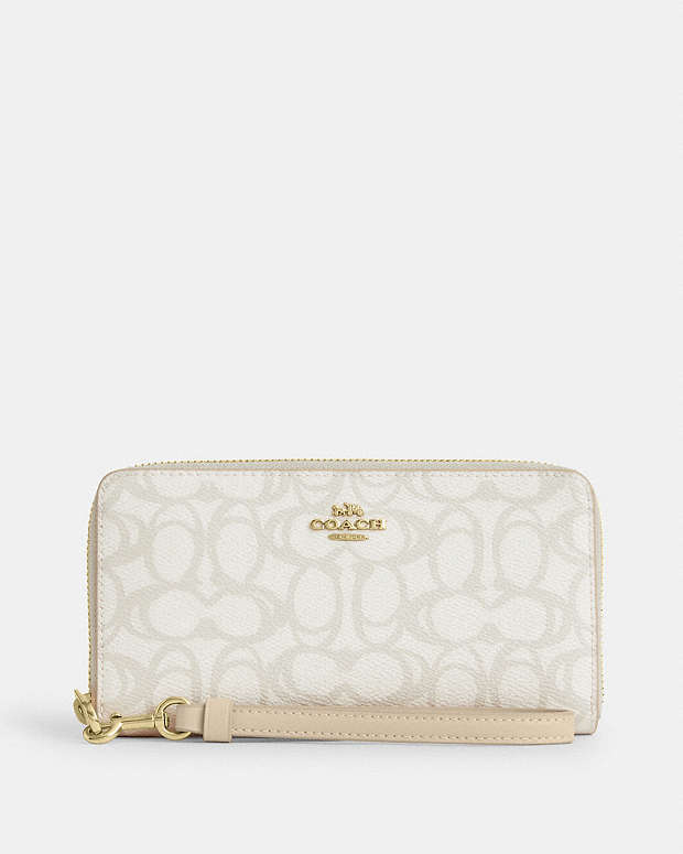 公式】コーチアウトレット | ロング ジップ アラウンド ウォレット