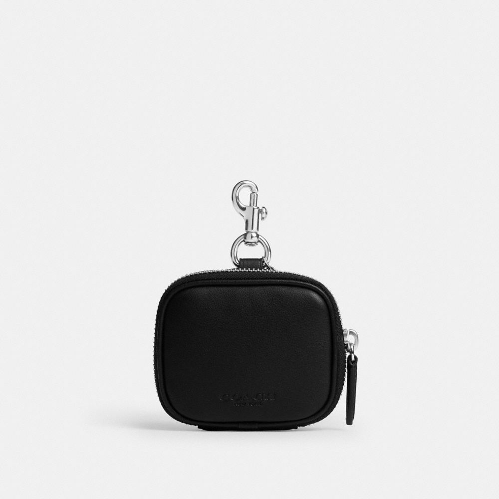 COACH® | Clip On Pouch In Signature Canvas
