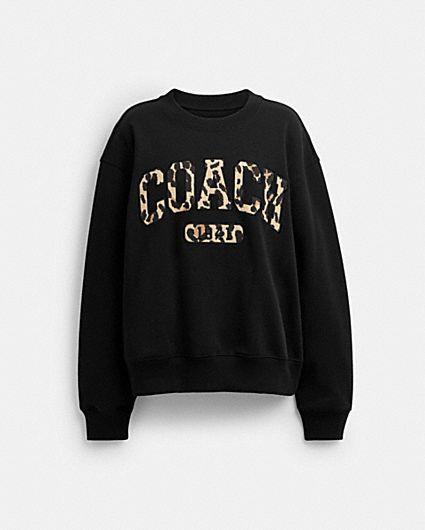 公式】コーチアウトレット | チェリー クルーネック スウェットシャツ