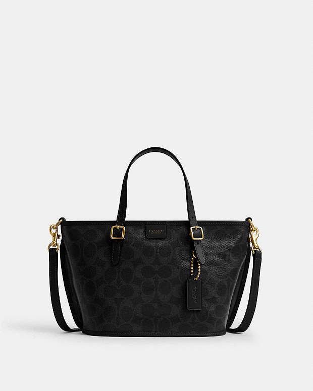 公式】COACH – コーチ | タクシー トート バッグ 21・シグネチャー