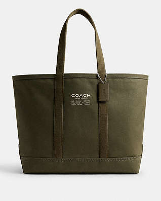 ア*丸様 COACH ダークグリーン トートバッグ COACH® | Upcrafted