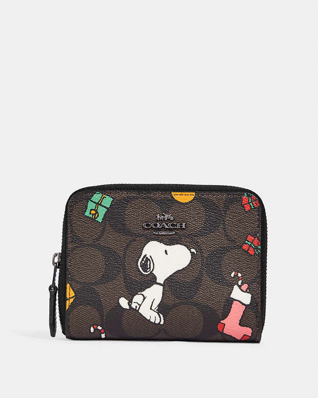 公式】コーチアウトレット | 【COACH X PEANUTS】スモール ジップ