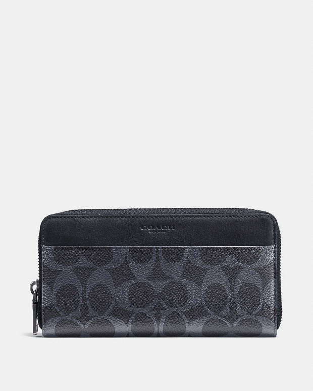 公式】コーチアウトレット | アコーディオン ウォレット シグネチャー