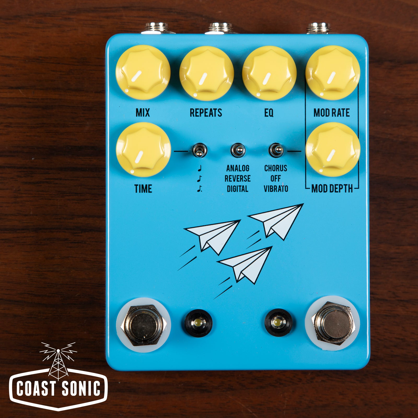 JHS Pedals Flight Delay (blue)