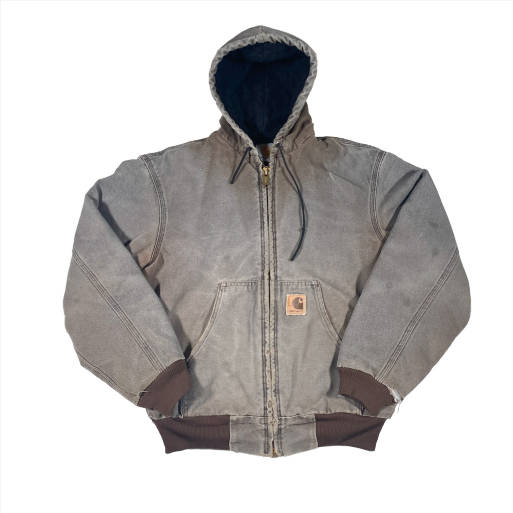 Vintage 1999 Carhartt J68CHT Chestnut Hooded Jacket – CobbleStore