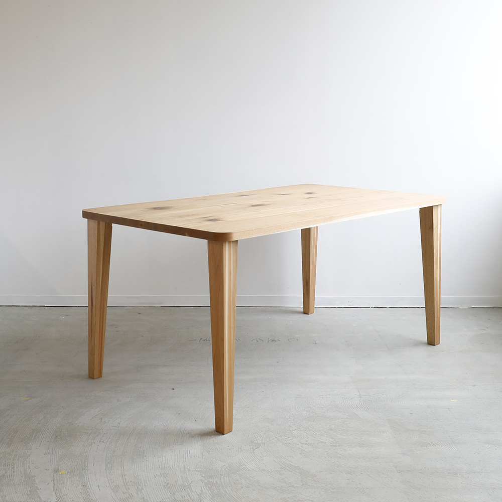 mori to kurasu クルミ ダイニングテーブル W1500 / オイル塗装