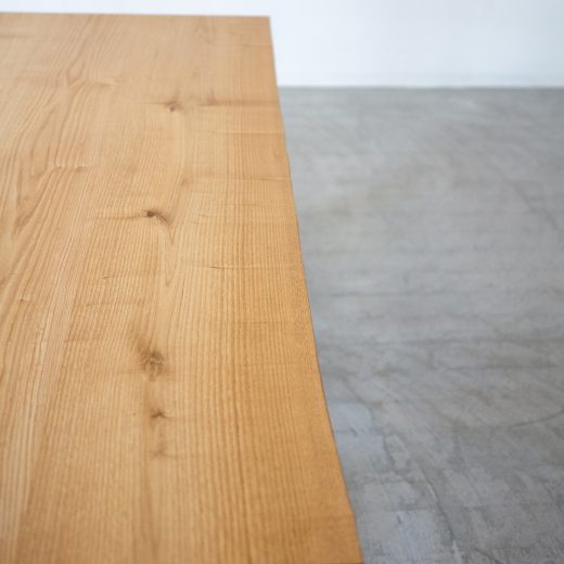 栗のベンチ用板 りゅう❕栗の耳付き天板厚さ約45㎜の迫力満点、木目が