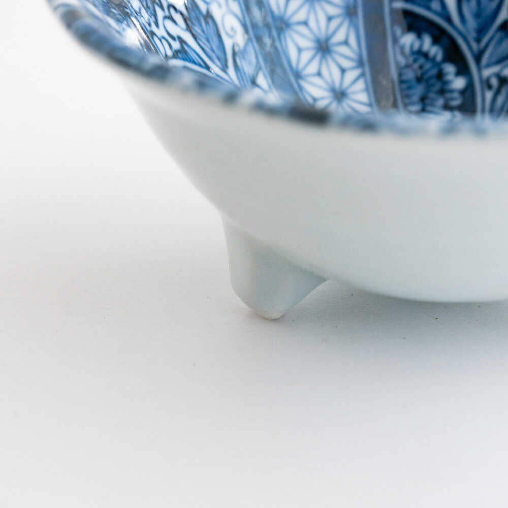 WEB限定】紺青花 三ツ足38鉢 -器市- | cocochi ｜ 家具と服と暮らしの