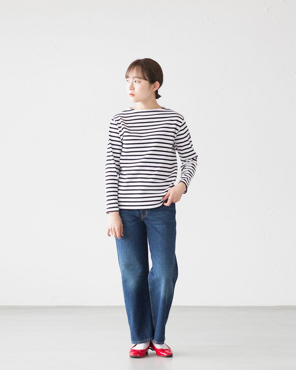 セントジェームス ウエッソン 定番ボーダー 長袖 Tシャツ SAINT JAMES