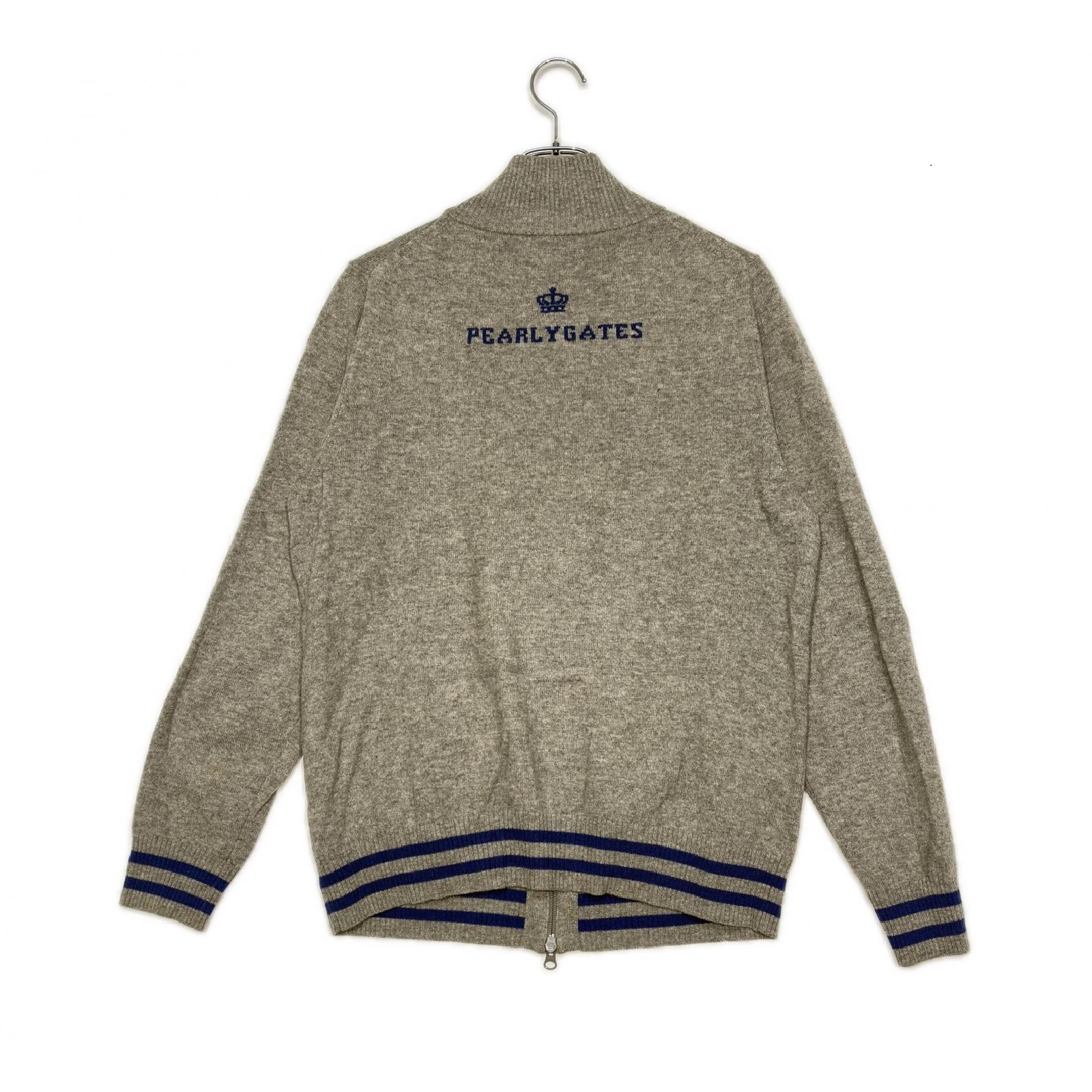 中古 メンズ パーリーゲイツ PEARLY GATES ニットアウター 5(L) グレー