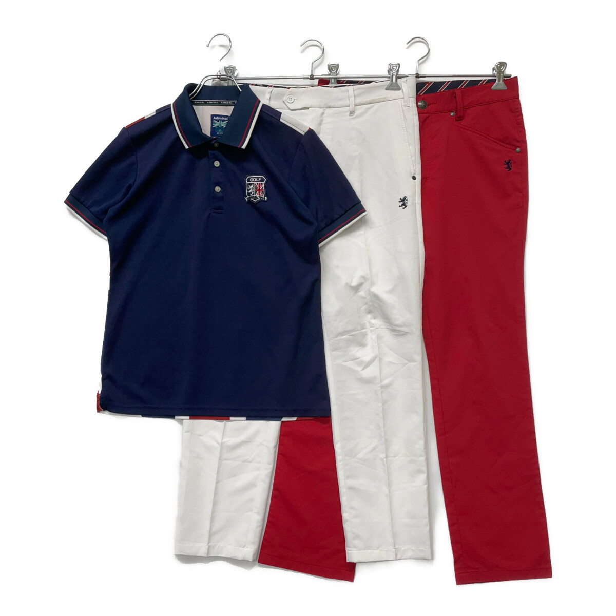 中古 メンズ アドミラルゴルフ Admiral Golf コーディネートセット L