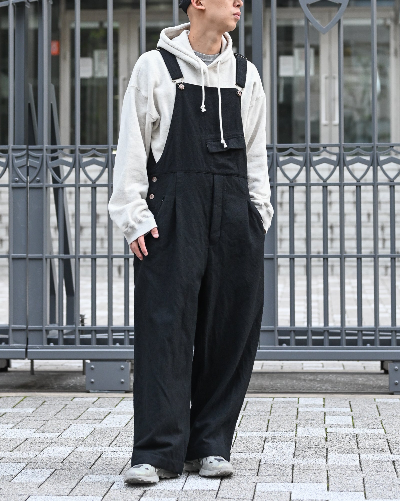 YUTA MATSUOKA - OVERALL, wool nylon | COELACANTH ユウタマツオカ