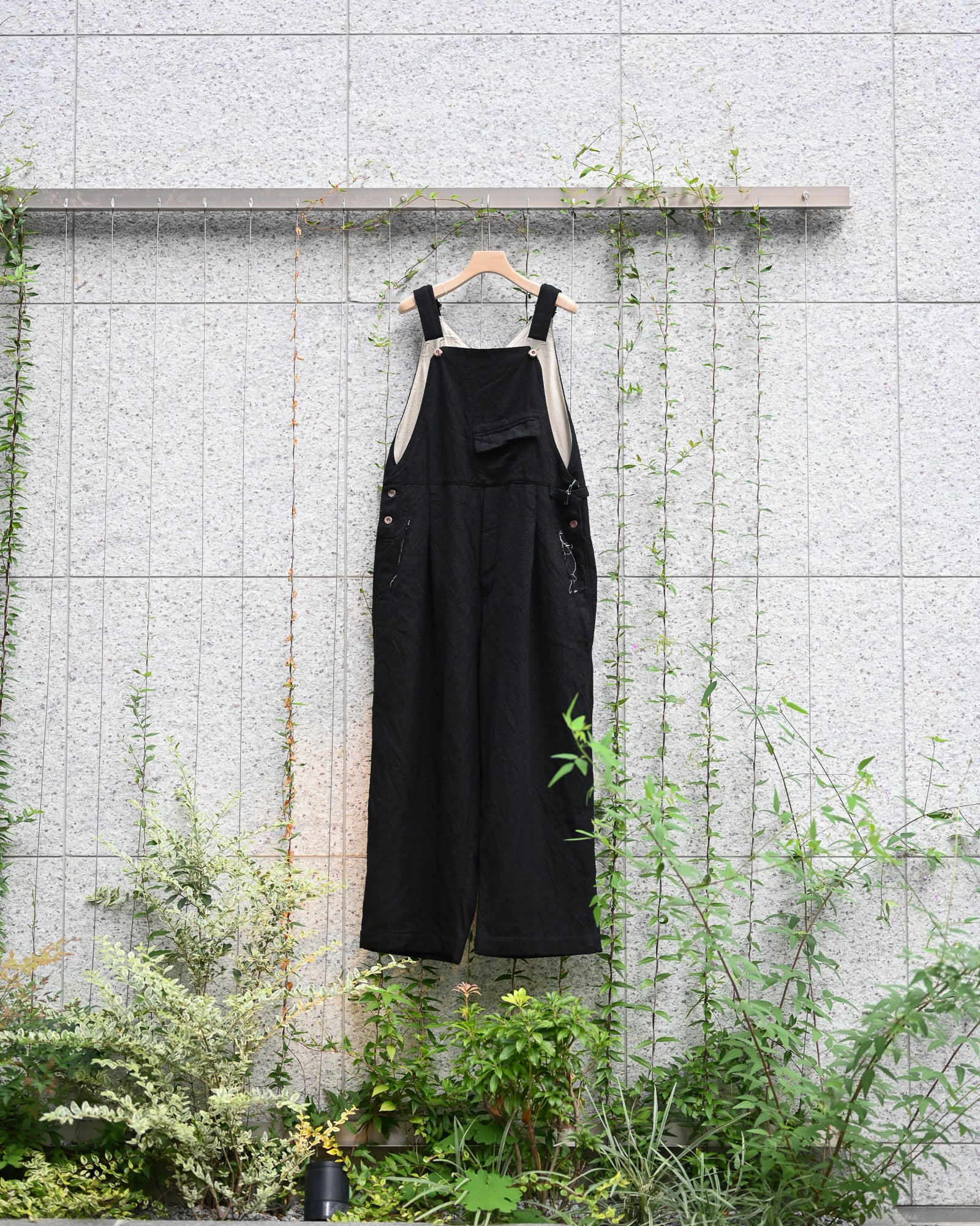 YUTA MATSUOKA - OVERALL, wool nylon | COELACANTH ユウタマツオカ