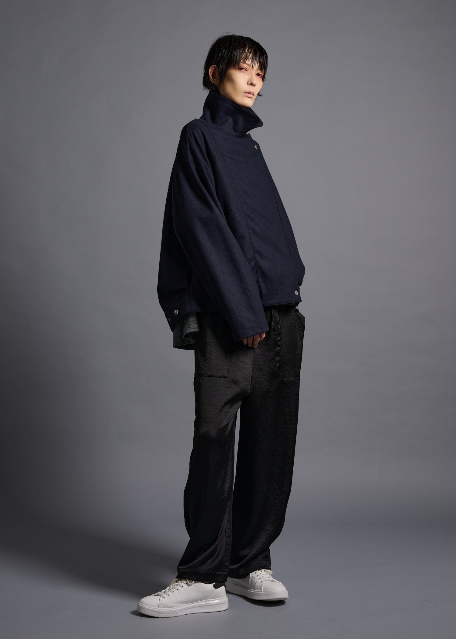 MACKENZIE OVERSIZED BIKER JACKET, バイカージャケット, 日本製