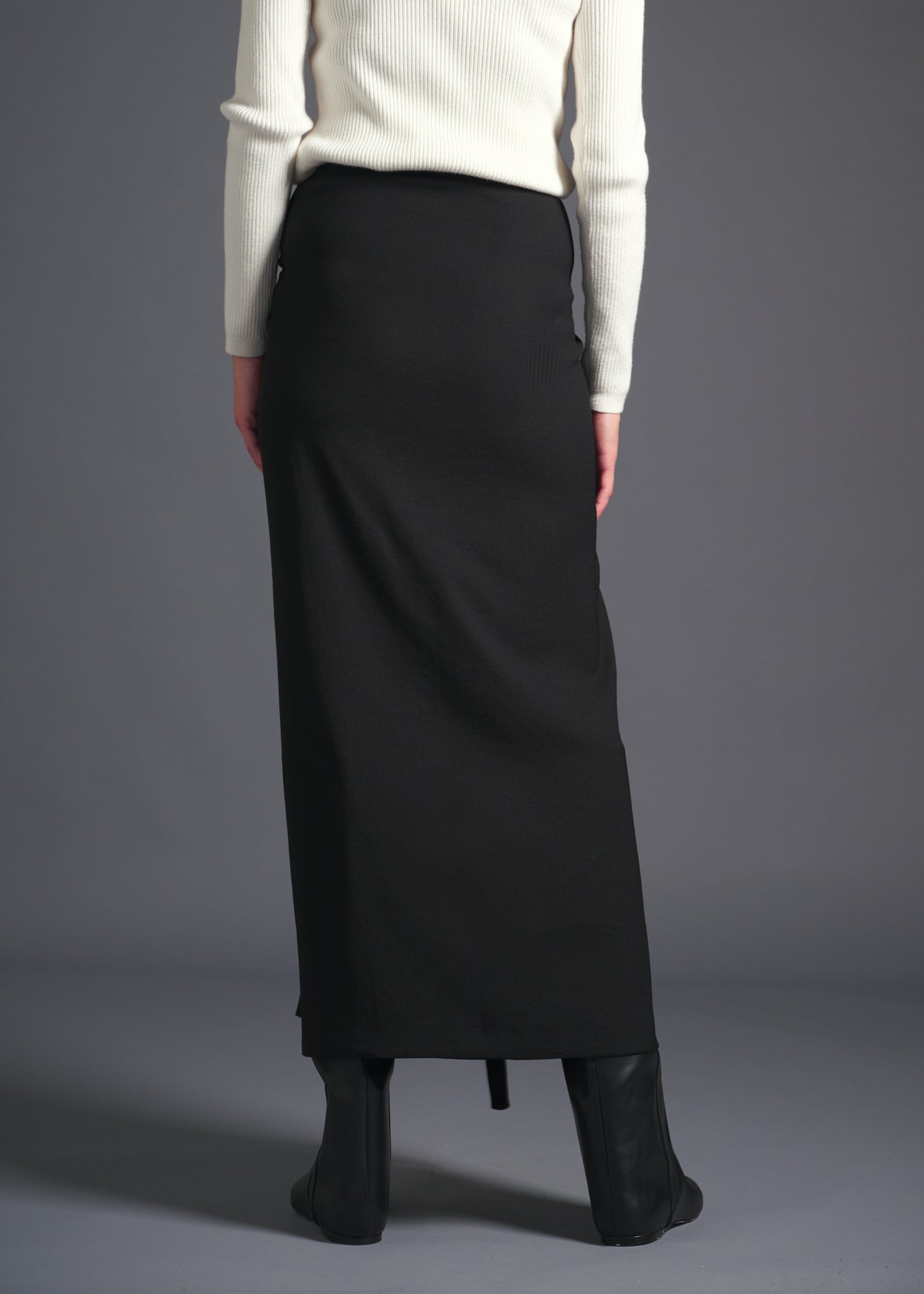 MINA DOUBLE WRAP SKIRT, ダブルラップスカート 3ウェイ, サテン, 日本