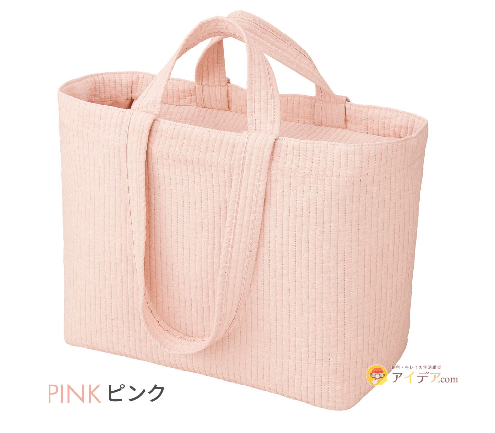 ふんわり軽量。 なのに機能的。 いつも持ち歩きたくなる ヌビバッグ