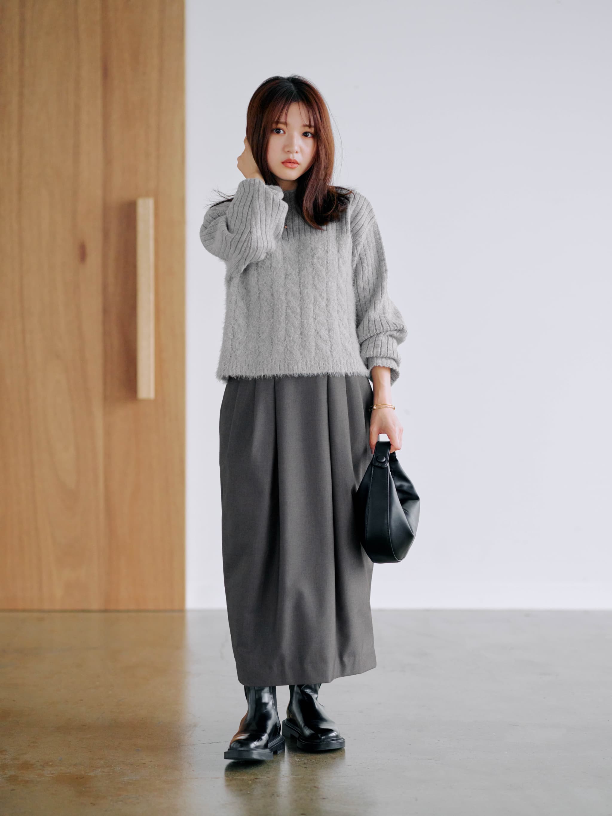 タックコクーングルカスカート-short & regular | 小柄・低身長女性