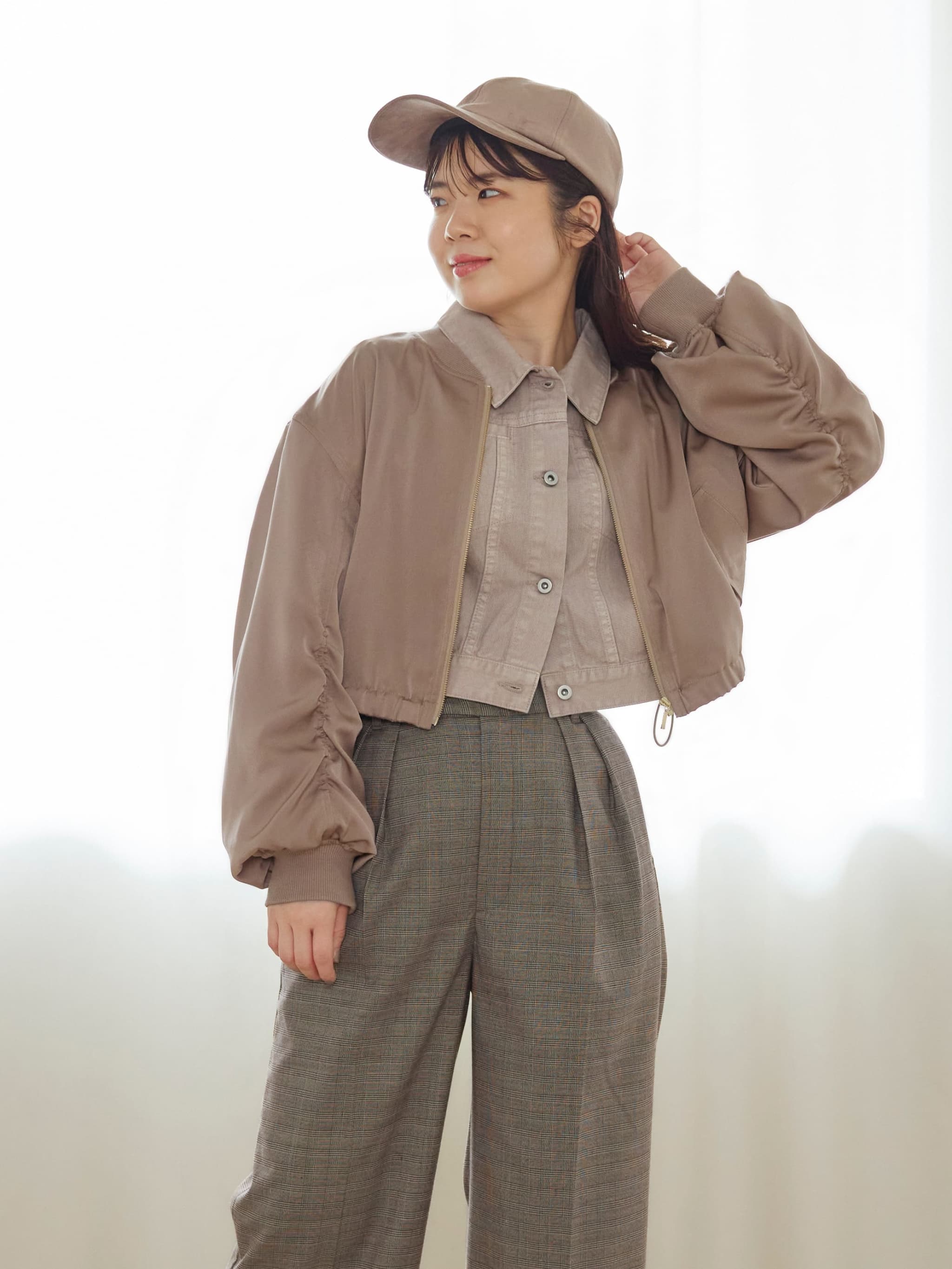 クロップドデニムジャケット | 小柄・低身長女性向けファッション通販