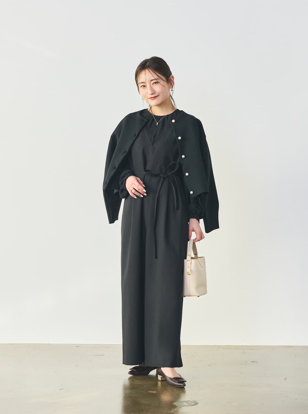 cahoさんコラボ】シフォンドッキングオールインワン-short & regular