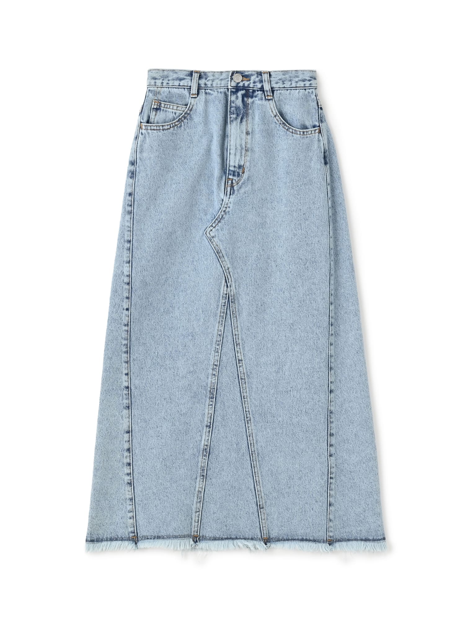 マチセミフレアデニムスカート | 小柄・低身長女性向けファッション