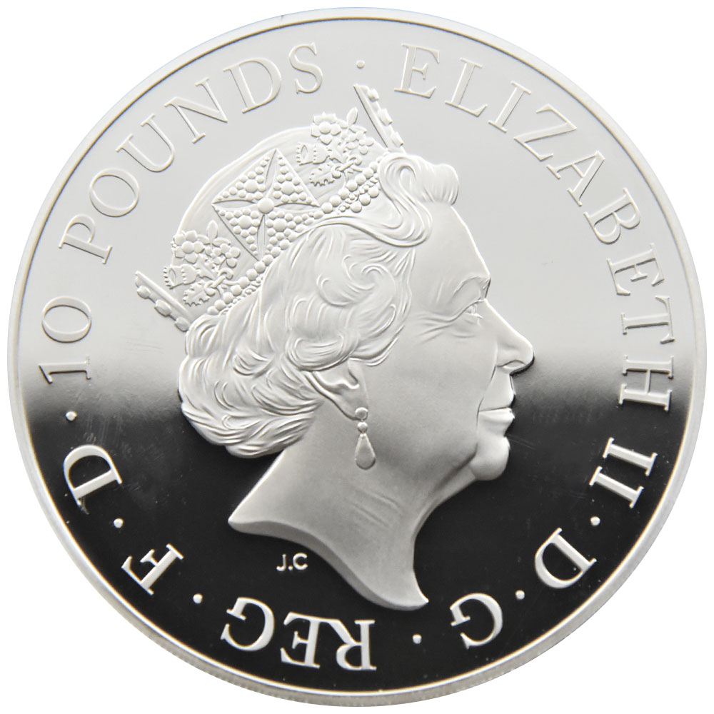 2021年 イギリス クイーンズビースト グリフィン PF70UC FR 2021年