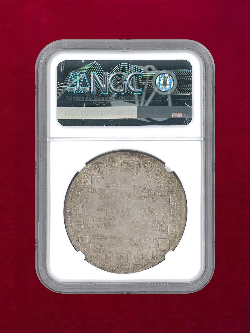 ドイツ・ザクセン・ゴータ・アルテンブルク】ターラー 銀貨 1755 S//FS