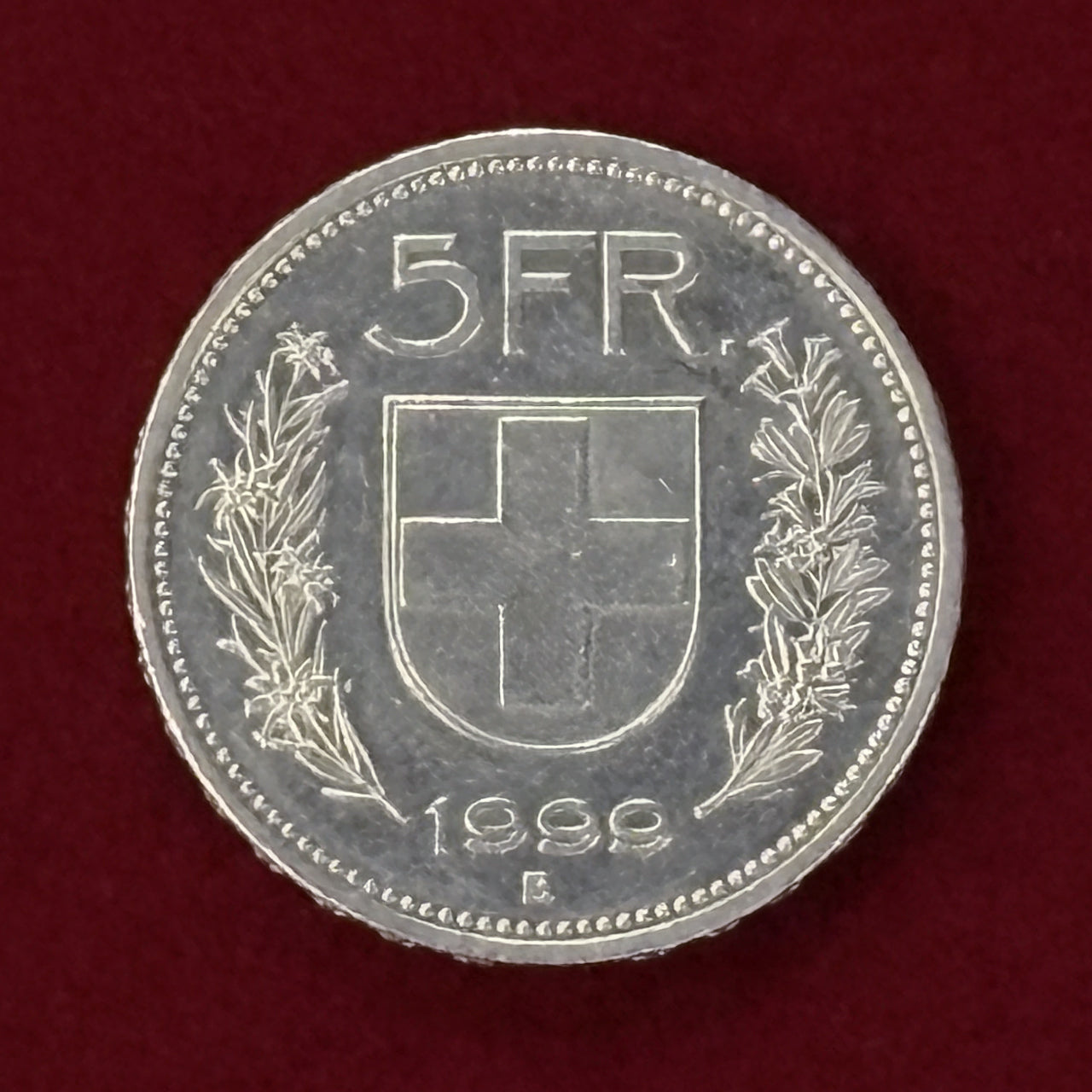 スイス】5フラン 白銅貨［C-0000735］ – ワールドコインズ・ジャパン