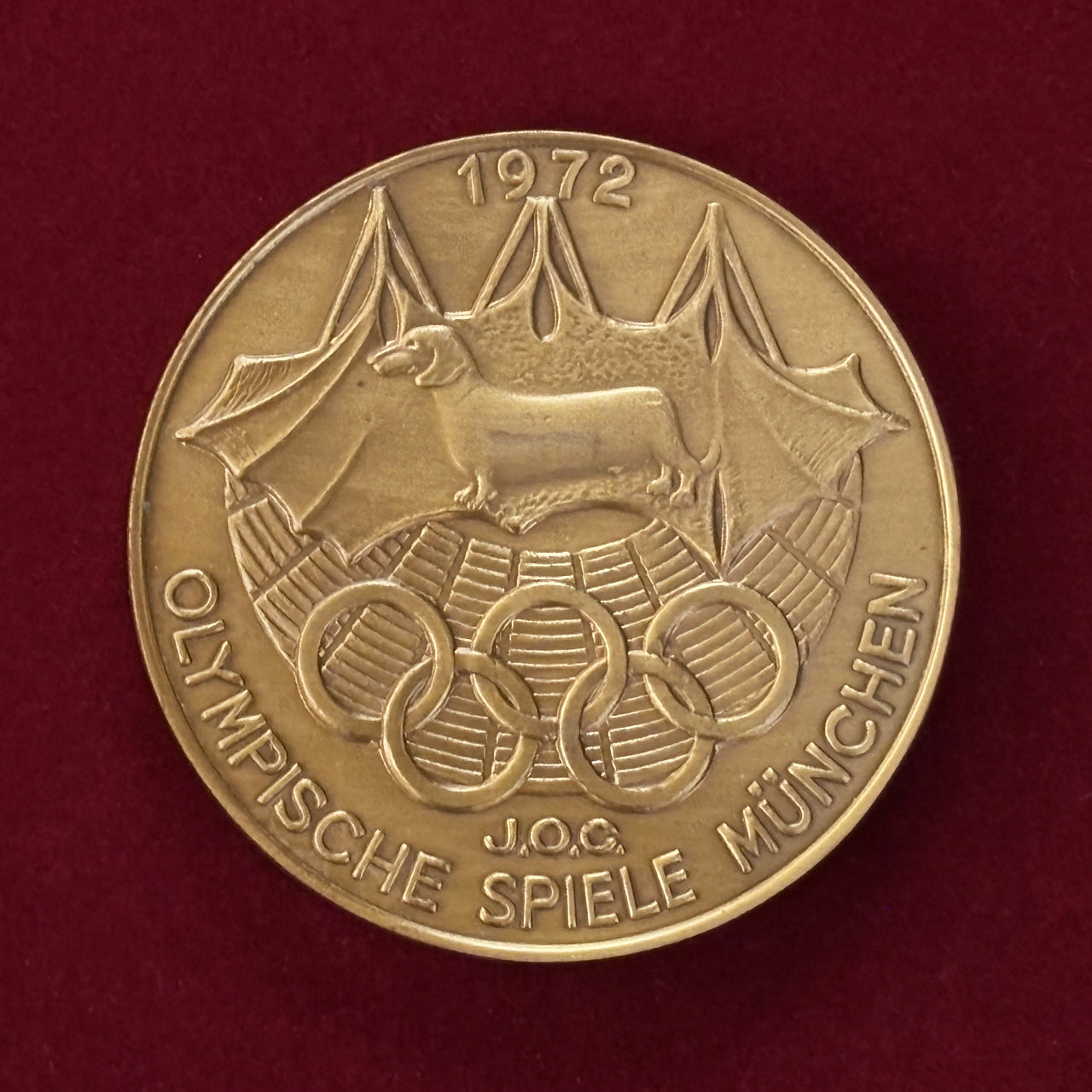 日本】1972年ミュンヘンオリンピック 公式参加メダル ブロンズ［C