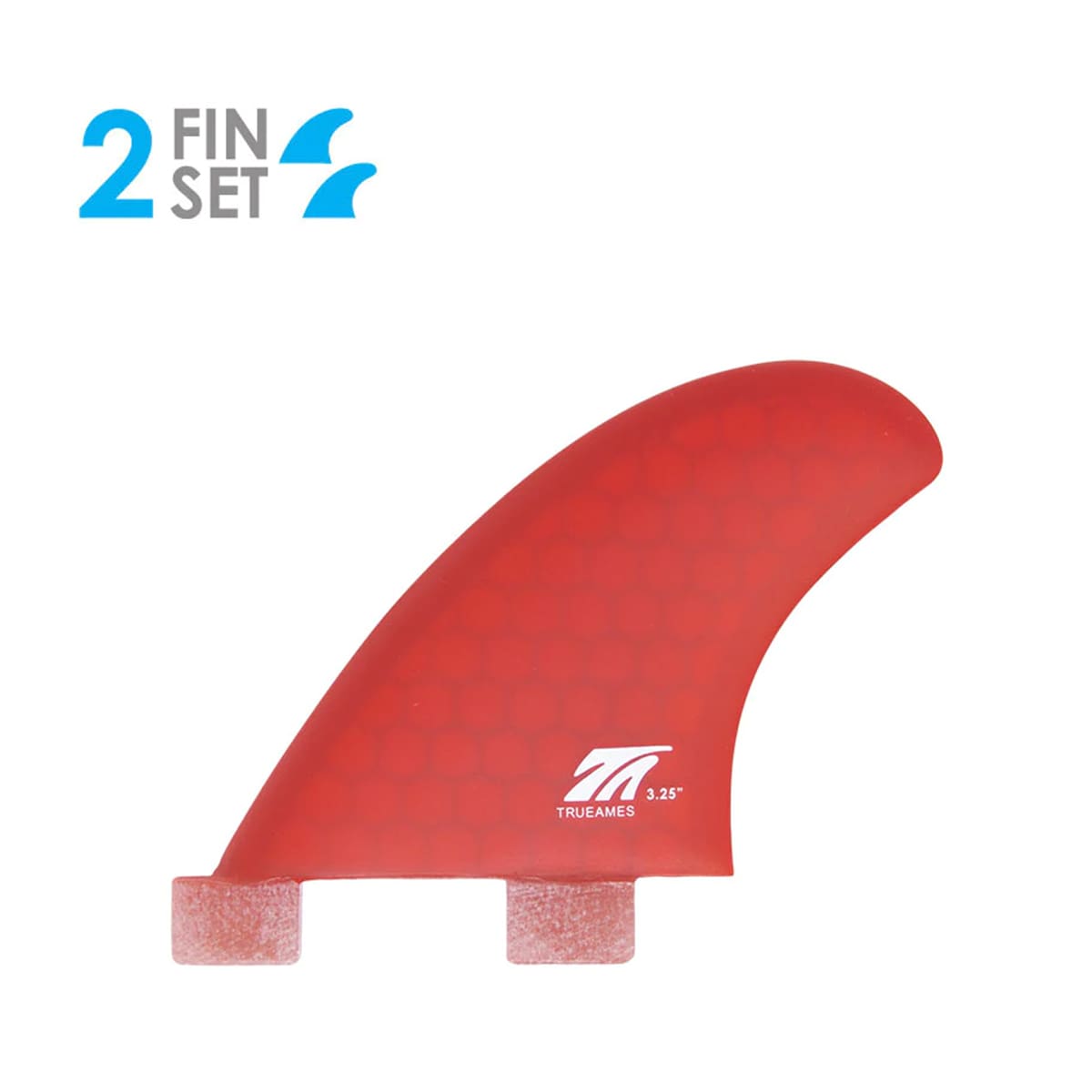 True Ames Side Bite Fins 3.7 Futures Compatible - CoLab Surf