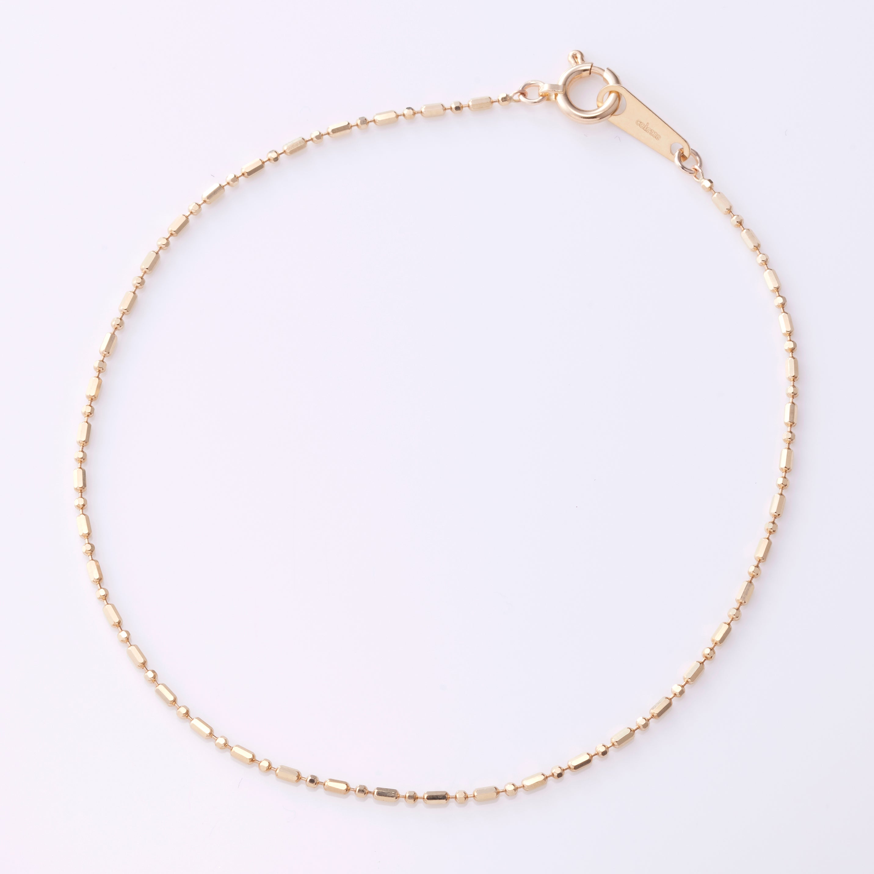 K10YG S シンプル チェーン ブレスレット – COLETTE GIFT