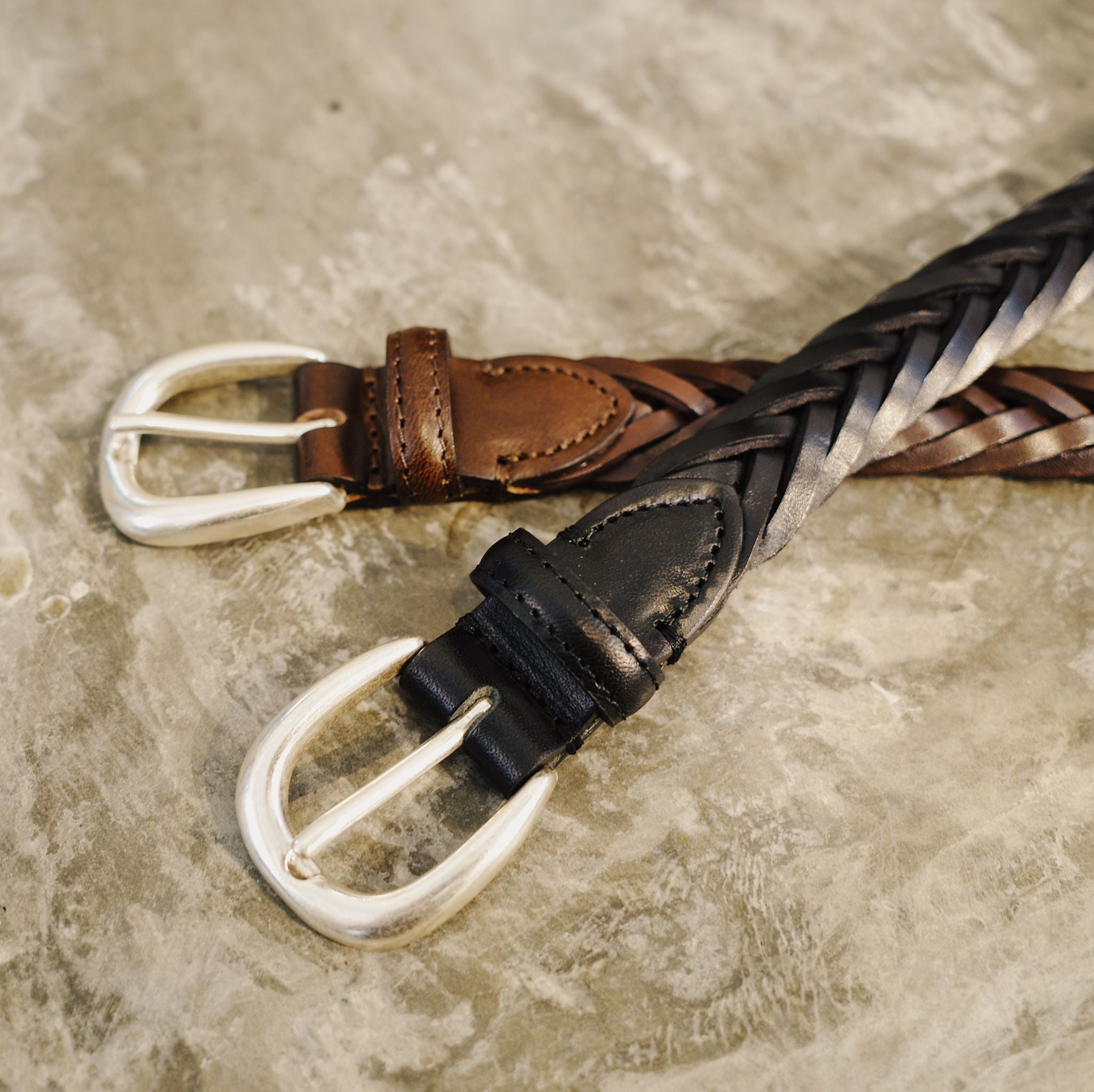 ADRIANO MENEGHETTI / ELLAR カーフメッシュベルト – colonyclothing.jp