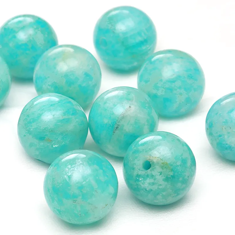粒販売】ブラジル産 アマゾナイト 丸玉 12mm【3粒販売】 | 天然石専門