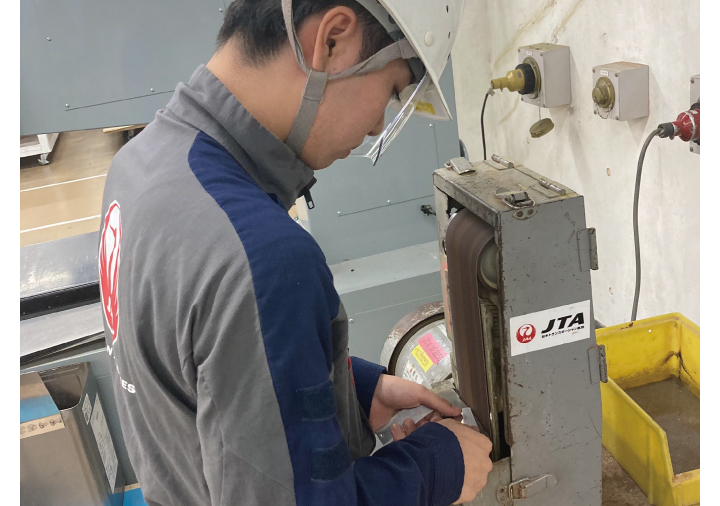 JTAアップサイクルキーホルダー（737-200/南西航空）: 衣類・ライフ