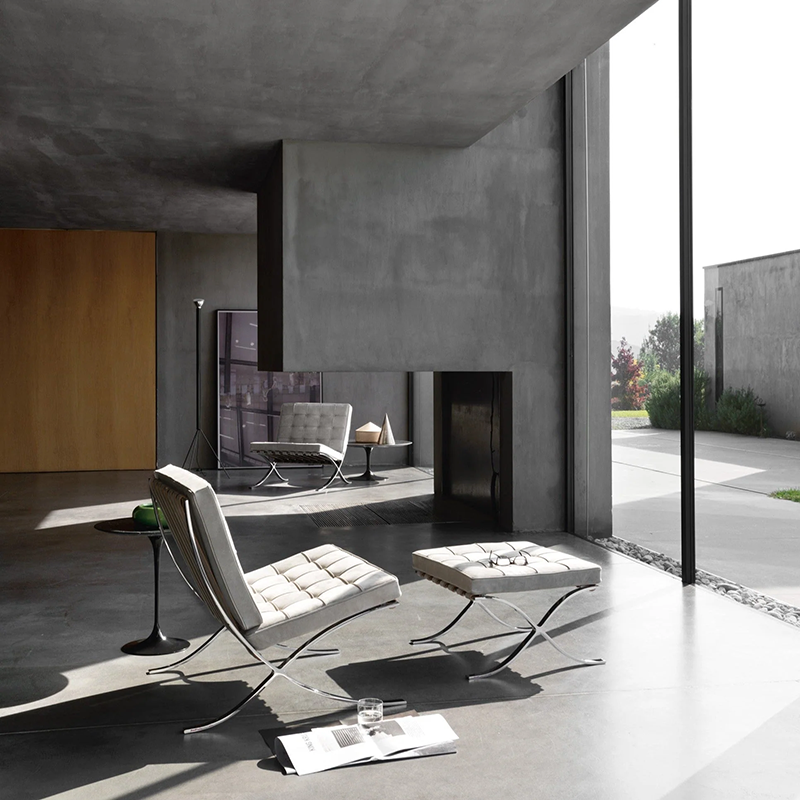 KNOLL（ノル）バルセロナ スツール リラックス ベネチア レザー