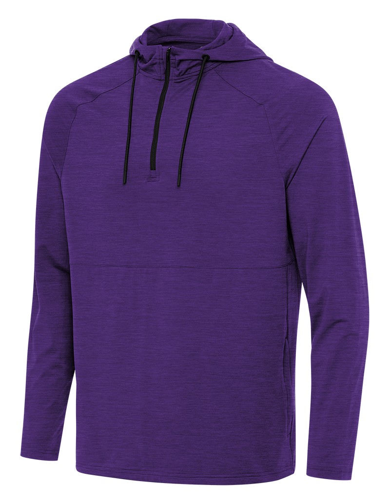 SPIKES 2 1/4 ZIP PULLOVER HOOD MEN'S