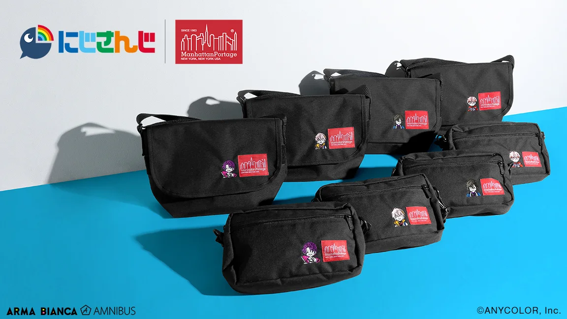 にじさんじ「VOLTACTION」と「Manhattan Portage」のコラボアイテムが