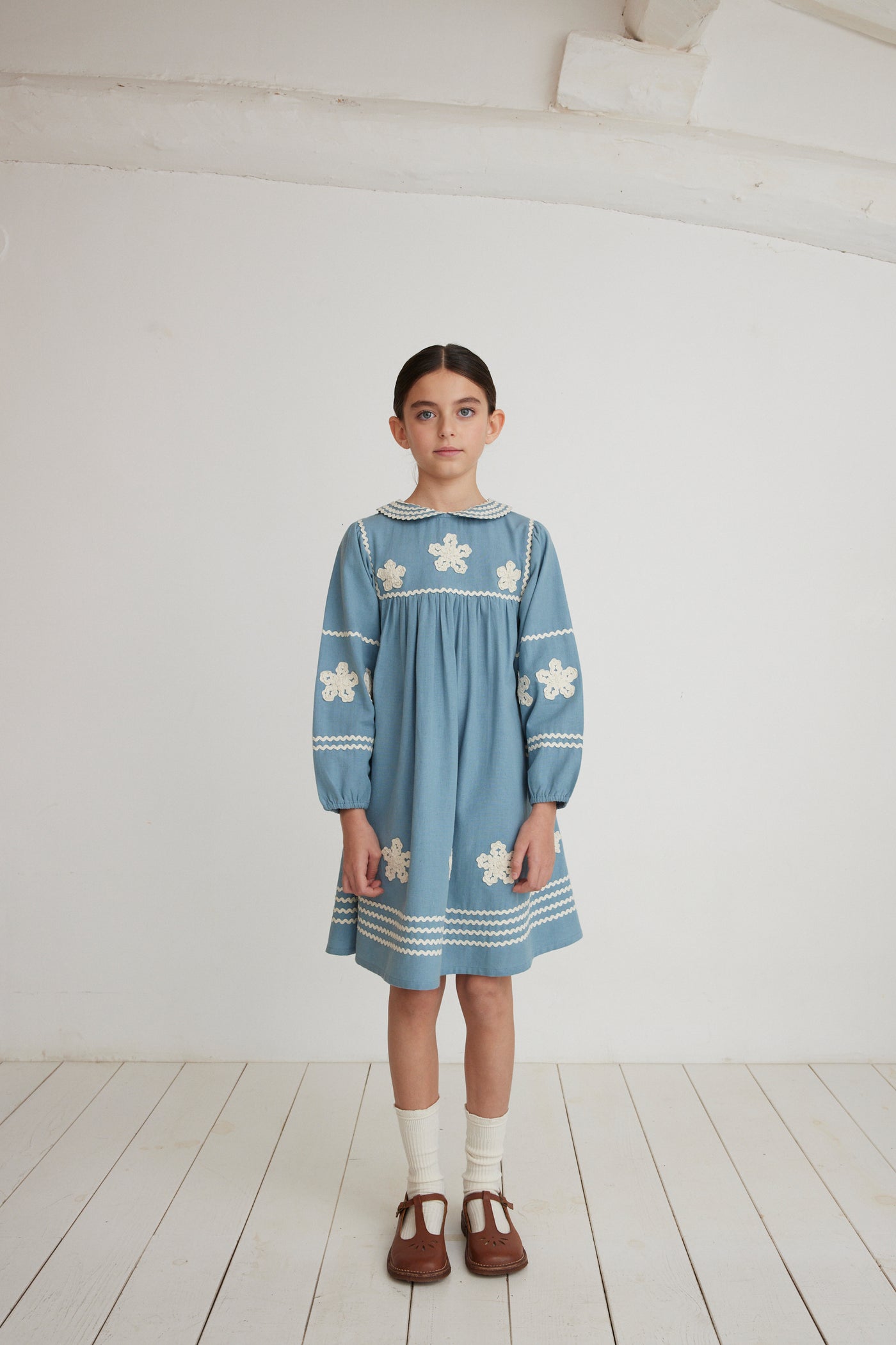 Bebe Organic】【40%OFF】Inga Dress Zigzag Dream ワンピース 2Y,3Y