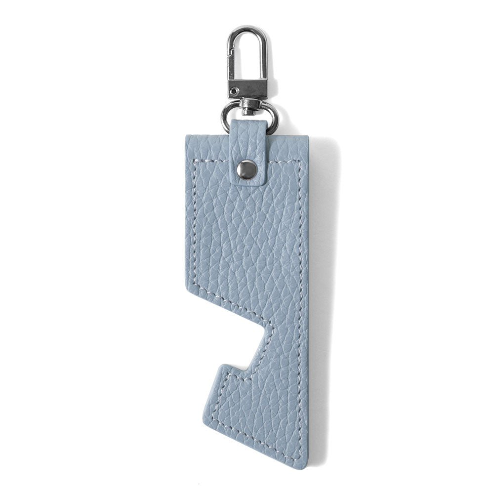 アクセサリー 本革 イタリアンシュリンクレザー スマホスタンド ミラー