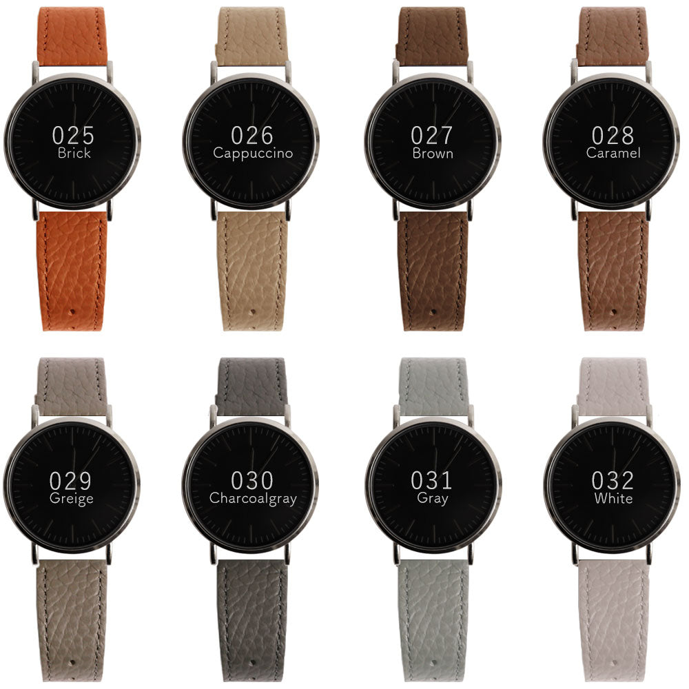本革 イタリアンシュリンクレザー スマートウォッチ 腕時計ベルト
