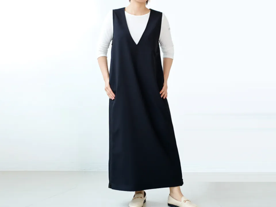 ウールライクジャンパースカート SOÉJU（ソージュ）