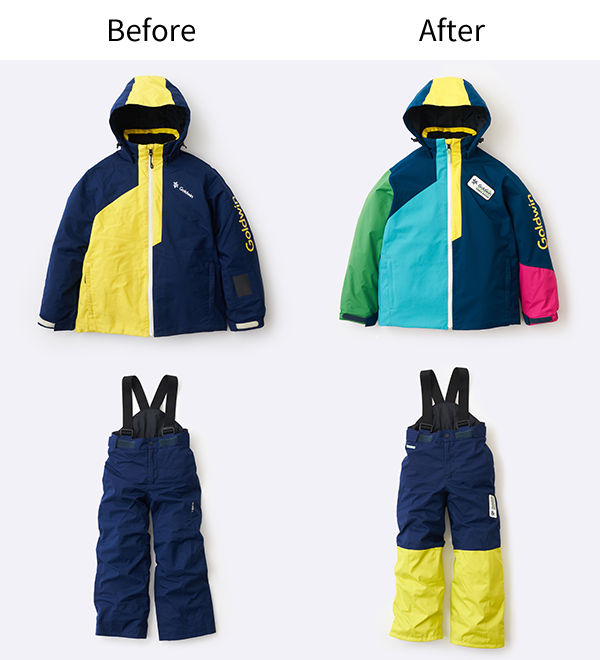 Goldwinジュニアスキーウエアのリセール製品の販売を10月28日（土