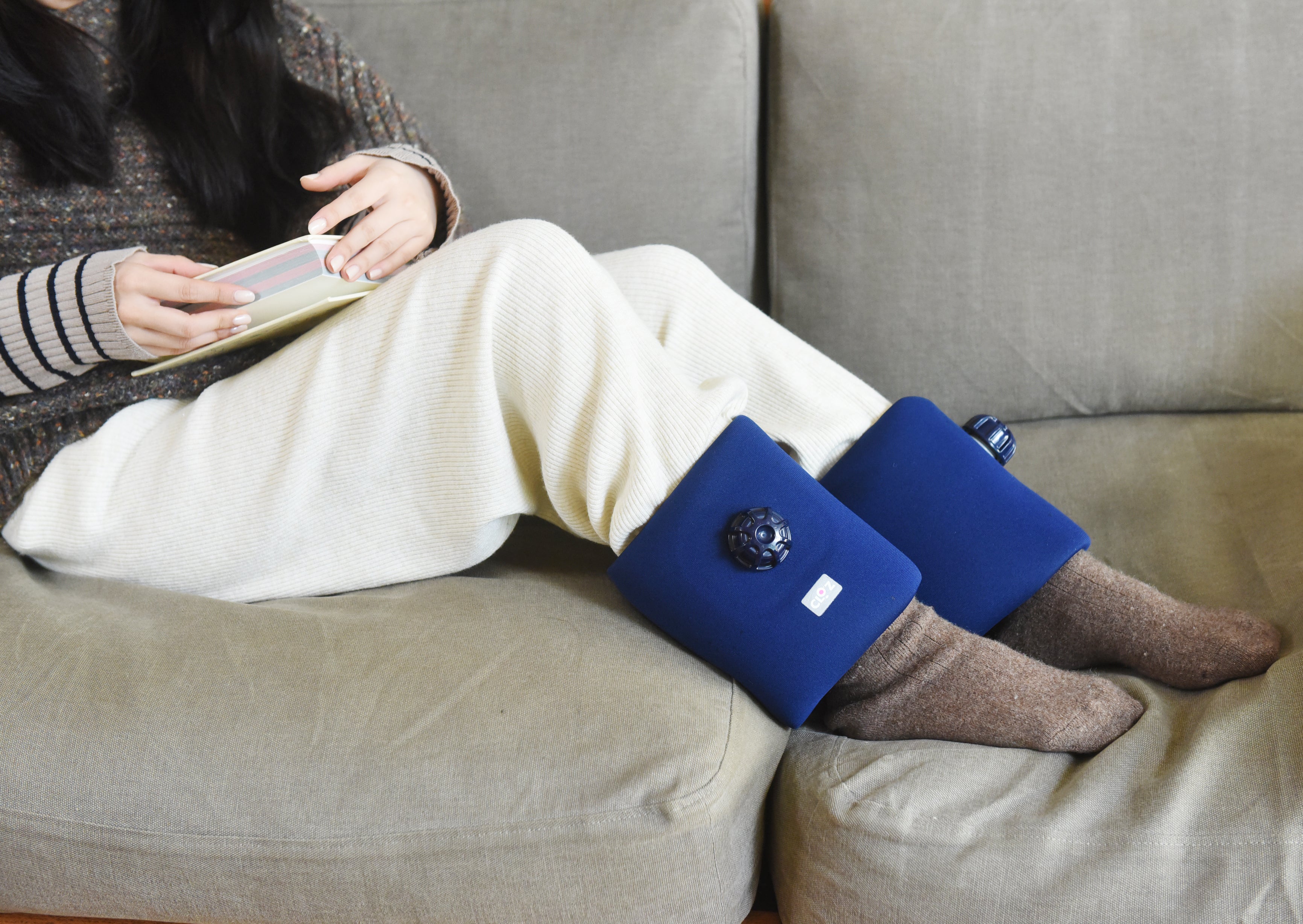 旧型】クロッツ やわらか湯たんぽ 足首用タイプ – クロッツ やわらか